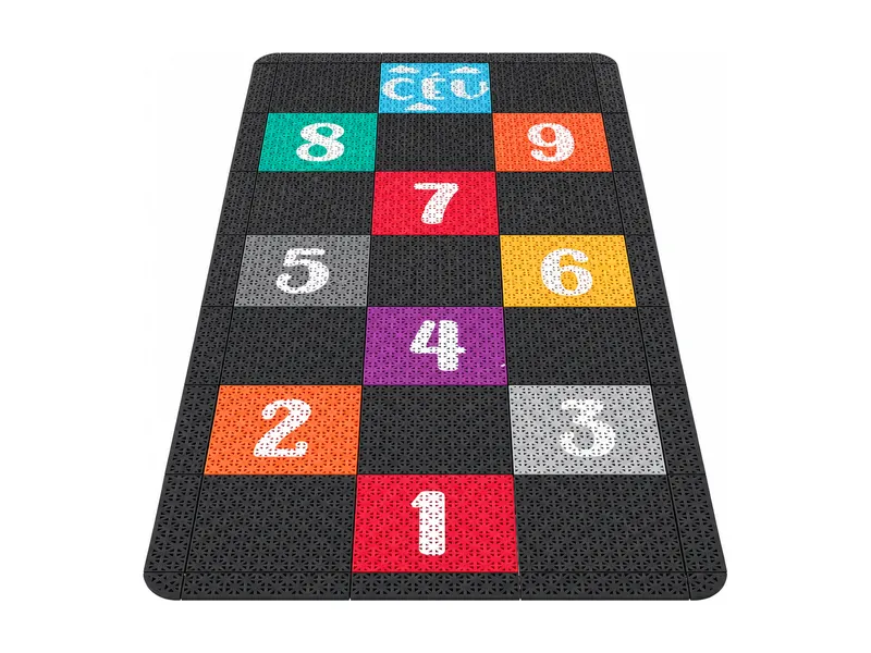 Amarelinha Multicolor Prime 1,85 X 0,85