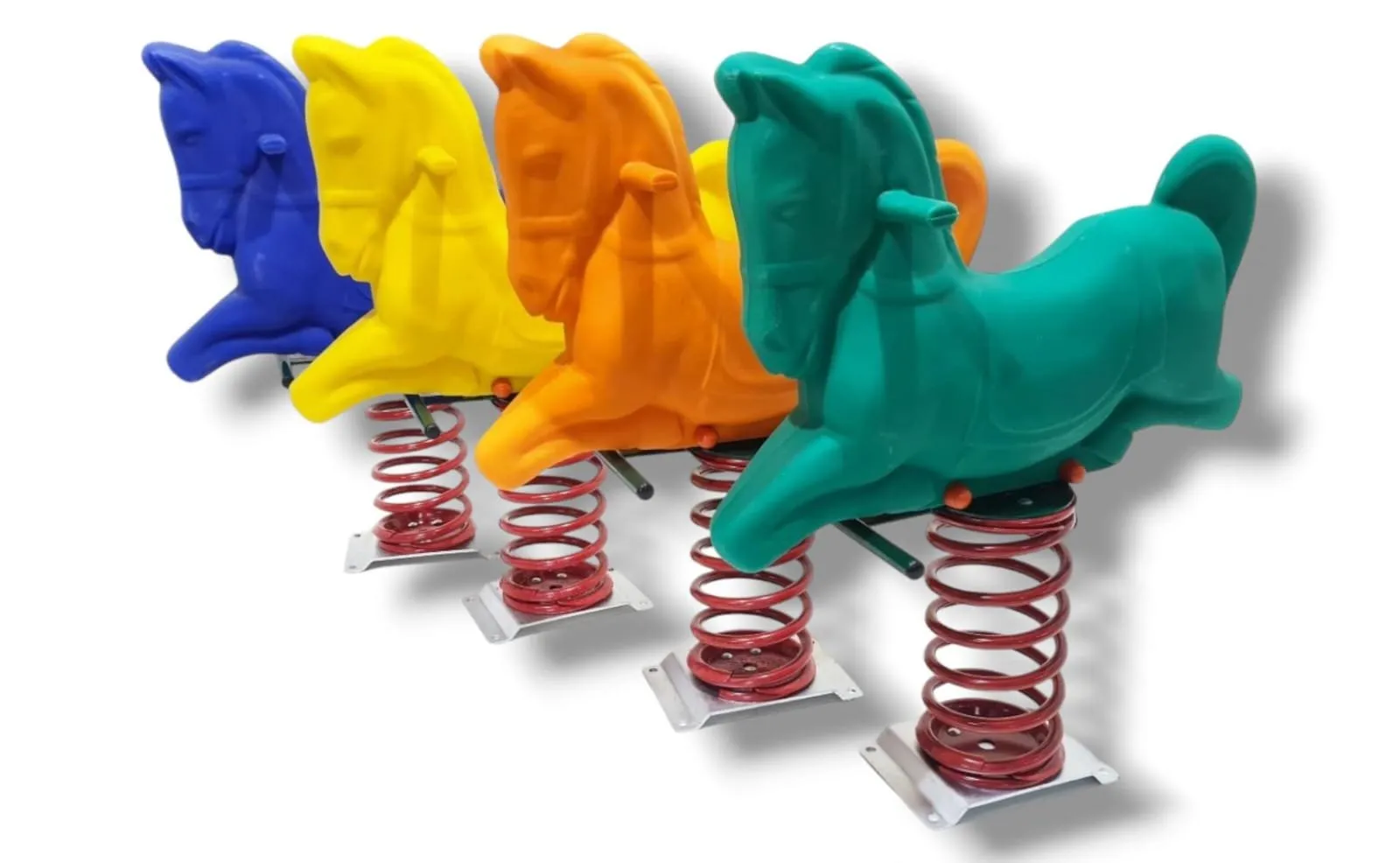 Cavalinho de mola RBplayground Multicolor