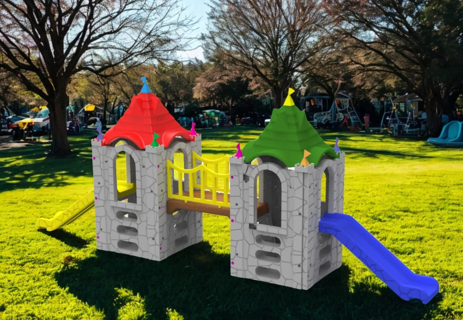 Double Single Medieval Castle I