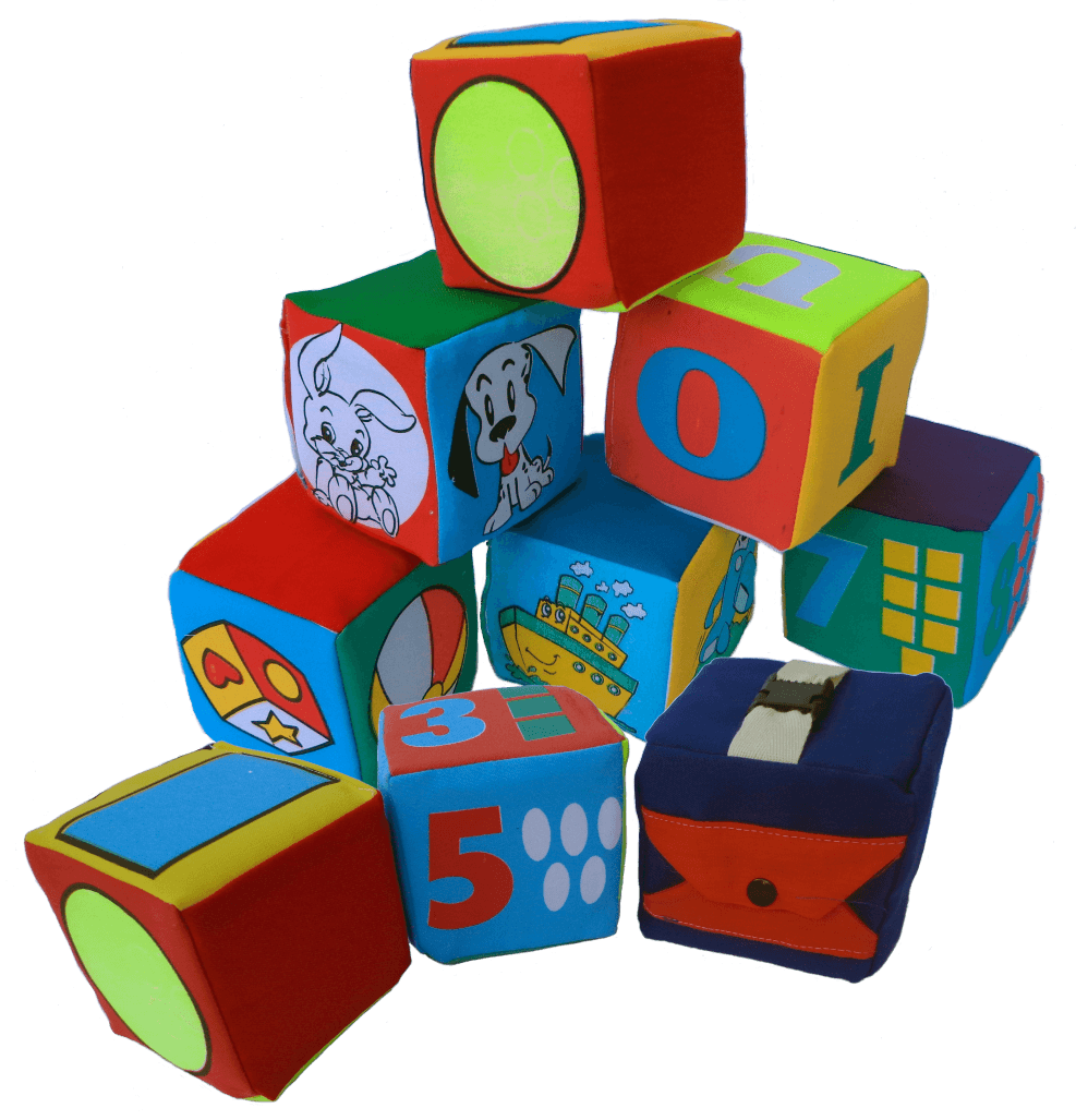 Kit Cubinhos c/ 10 Peças