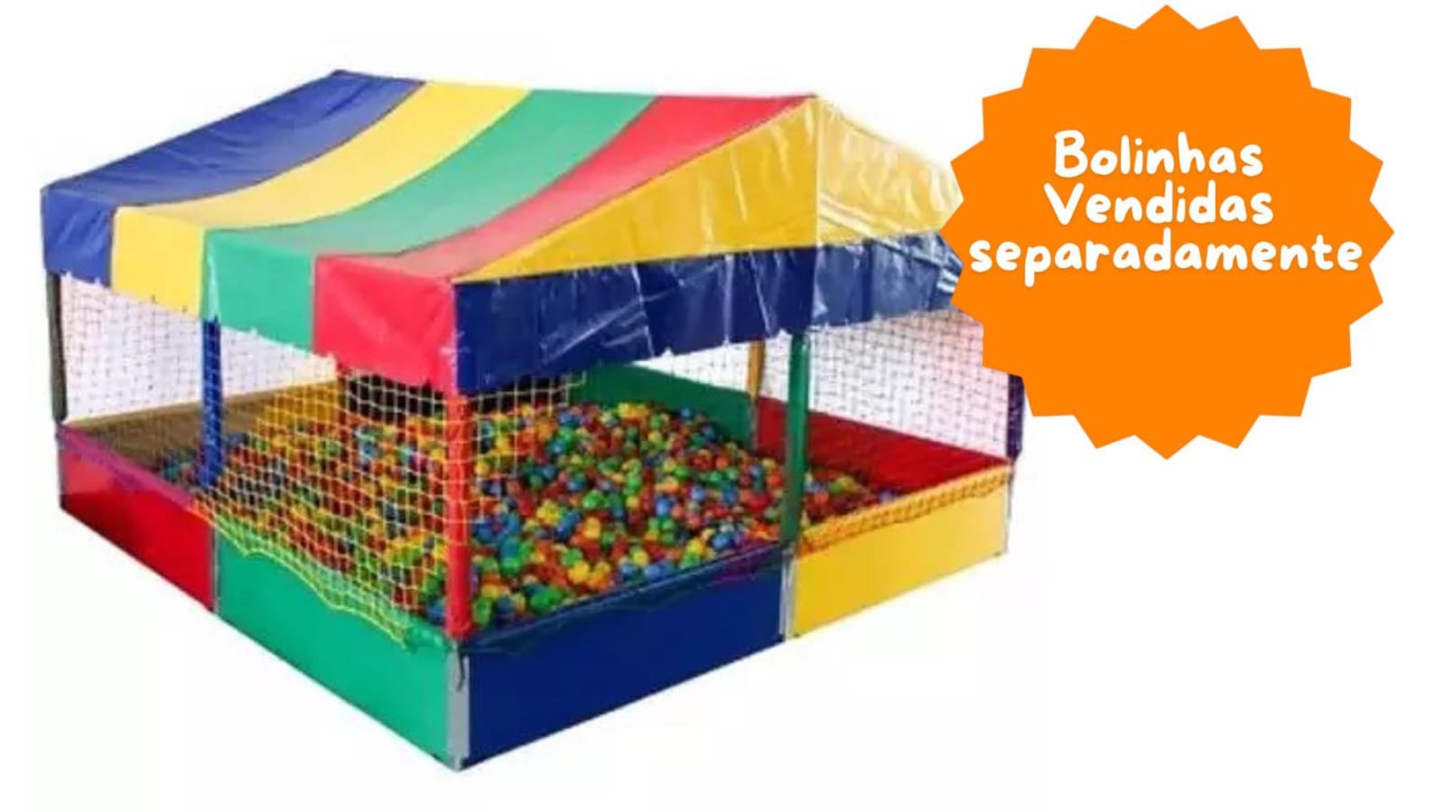 Piscina de Bolinhas Multicolorida 3,0