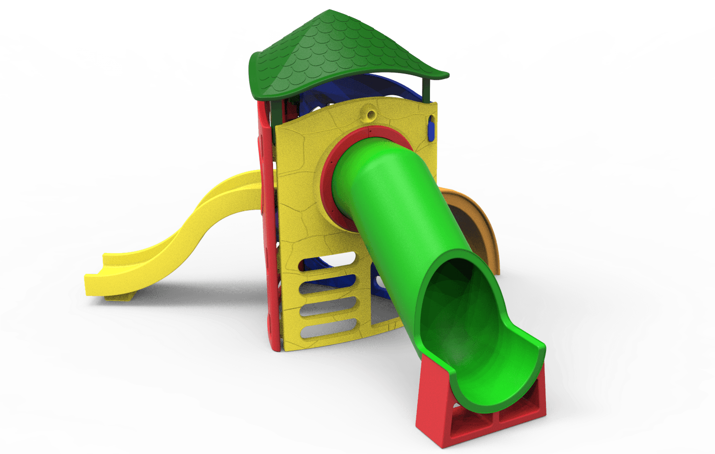 Play Modular Big Climber I c/ Telhado e Tubo