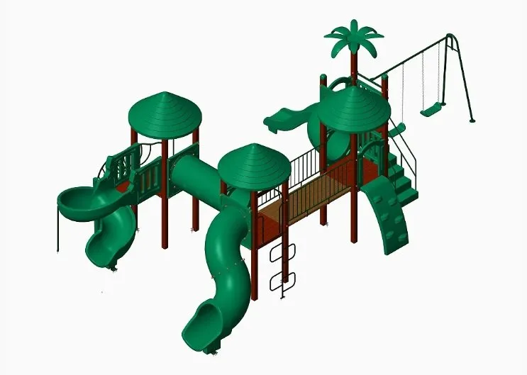 Playground Madeira Plástica Santorini RBplayground