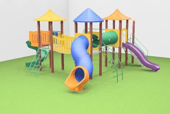 Playground Madeira Plástica Turim RBplayground